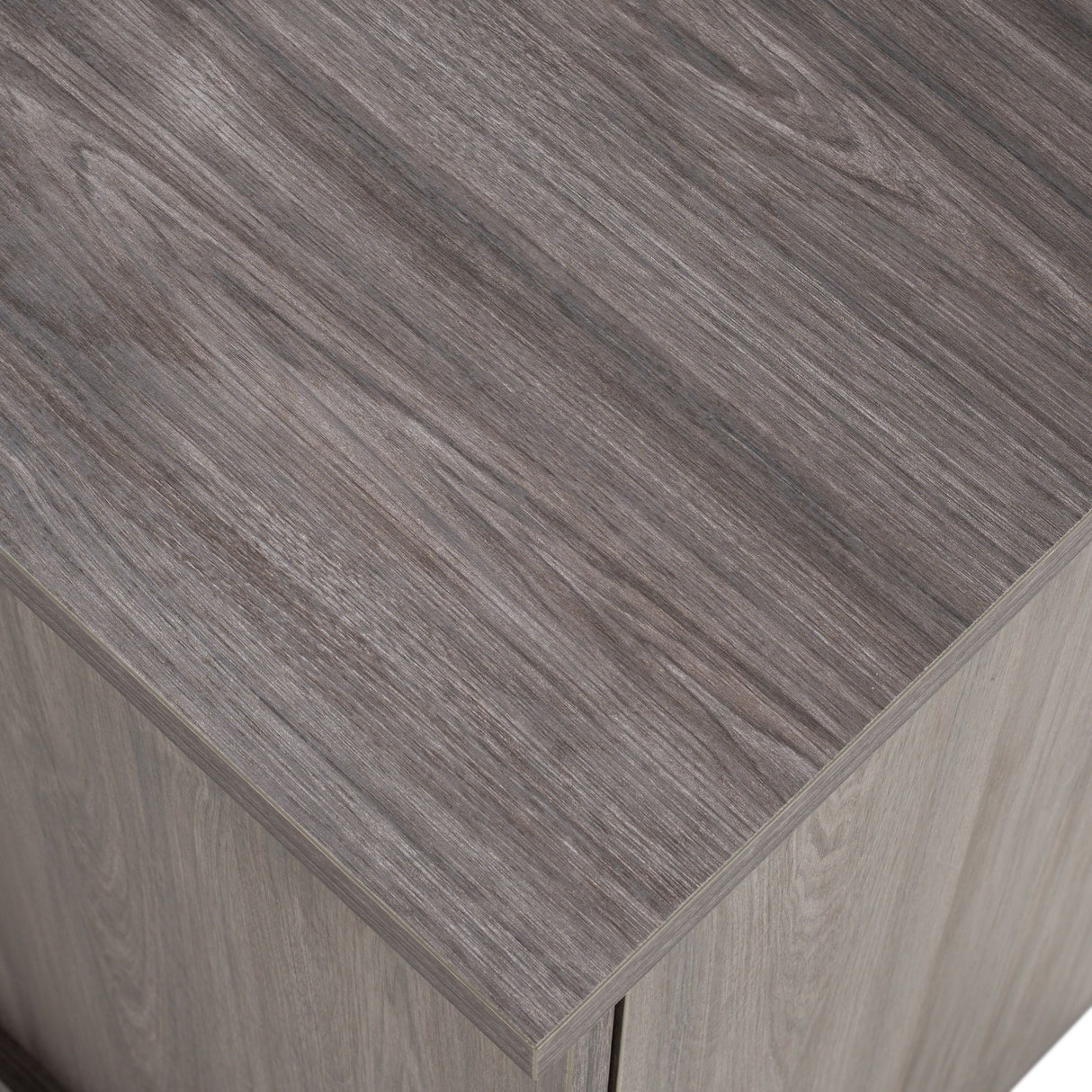 Nova Domus Cairo - Modern Grey Elm and White/Grey Marble Pattern Buffet