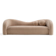 Calico - Contemporary Tan Fabric 3-Seat Sofa - View Image 1