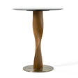 Calvary - Mid-Century Modern Ceramic + Walnut Bar Table - View Image 1