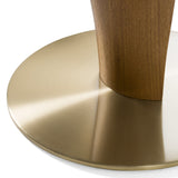 Calvary - Mid-Century Modern Ceramic + Walnut Bar Table - View Image 1