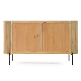Cambridge White Marble & Mango Dresser - View Image 1