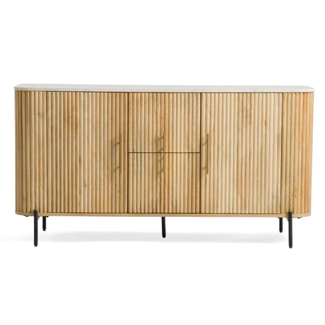 Cambridge White Marble & Mango Buffet - View Image 1