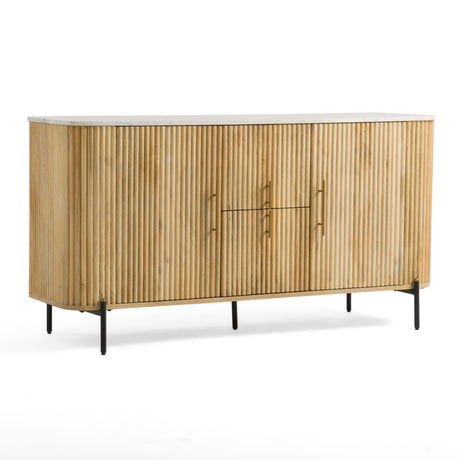 Cambridge White Marble & Mango Buffet - View Image 1
