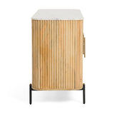 Cambridge White Marble & Mango Buffet - View Image 1