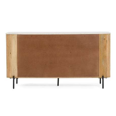 Modrest - Cambridge White Marble & Mango Buffet