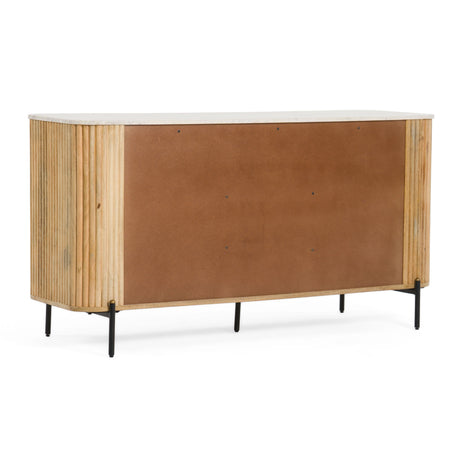 Modrest - Cambridge White Marble & Mango Buffet
