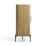 Cambridge White Marble & Mango Tall Buffet - View Image 1