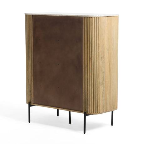 Cambridge White Marble & Mango Tall Buffet - View Image 1
