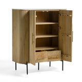 Cambridge White Marble & Mango Tall Buffet - View Image 1