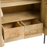 Cambridge White Marble & Mango Tall Buffet - View Image 1