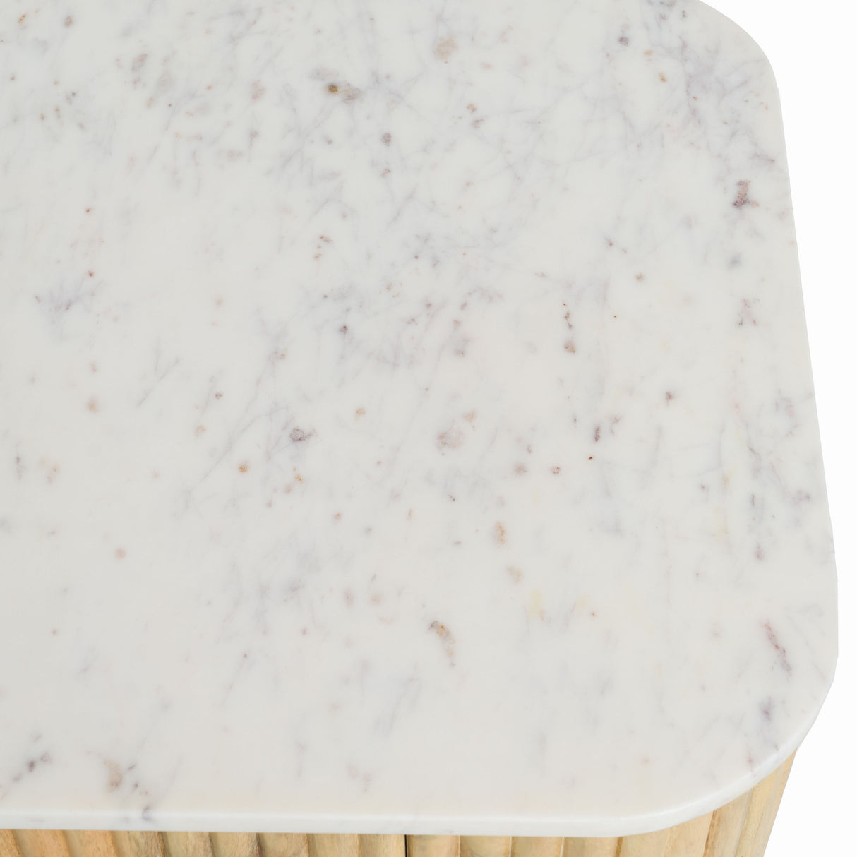Cambridge White Marble & Mango Tall Buffet - View Image 1