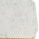 Cambridge White Marble & Mango Tall Buffet - View Image 1