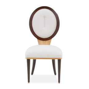 Camellia Field Dining Side Chair Aico Furniture - front view