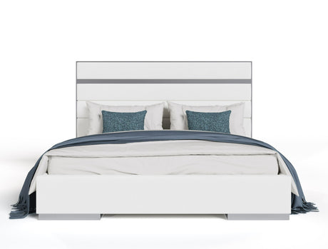 Cartier Modern White Vegan Leather Bedroom Set – VIG Furniture - sold by Home Elegance USA