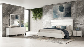 Cartier Modern White Vegan Leather Bedroom Set – VIG Furniture - sold by Home Elegance USA