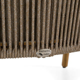 Cayman - Outdoor Beige + Teak Sofa Set - View Image 1
