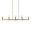Cordoba 8 Light Linear Chandelier - Gold by Uttermost - View 1