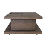 Athens Rectangular Coffee Table With Casters - Chocolate Brown | Flexsteel