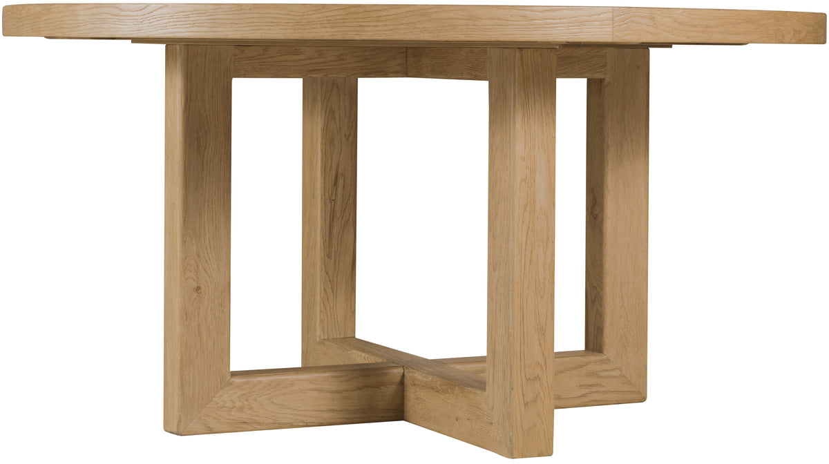 Driftwood 60" Round Dining Table Buckboard - Light Brown by Hooker Furniture - View 1