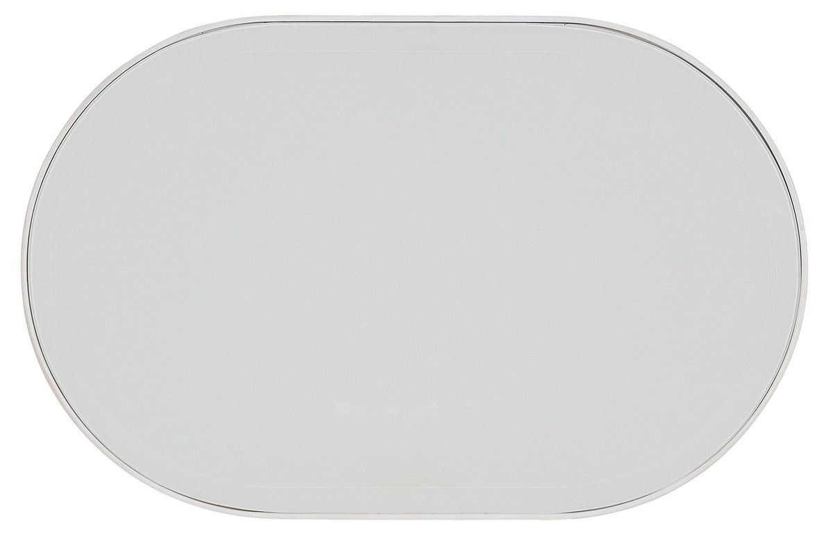 Melange On The Bright Side Oval End Table - White by Hooker Furniture - View 5
