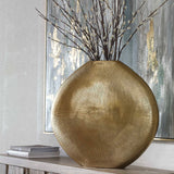 Gretchen Vase - Gold by Uttermost - View 6