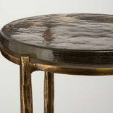Eternity Brass Accent Table - Bronze by Uttermost - View 4