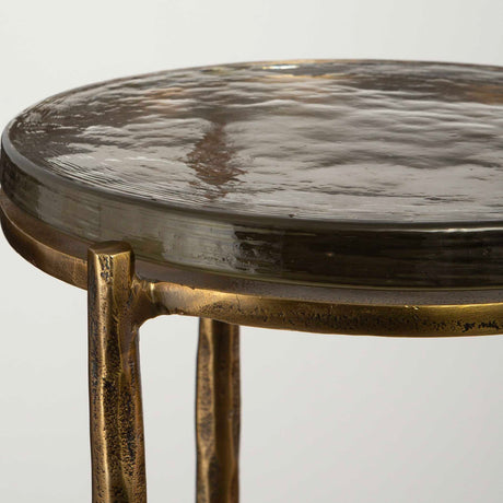 Eternity Brass Accent Table - Bronze by Uttermost - View 4
