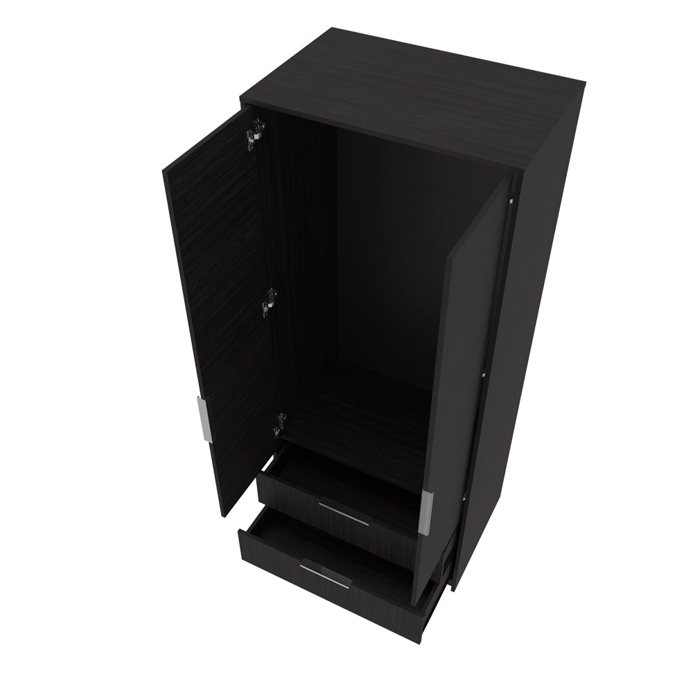 Trappe Armoire, Bedroom, Black - sold by Home Elegance USA