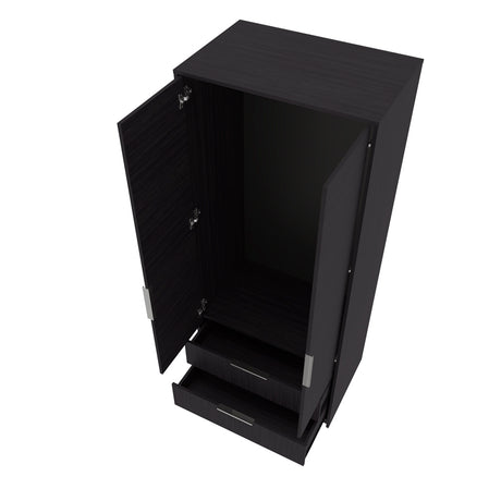 Trappe Armoire, Bedroom, Black - sold by Home Elegance USA