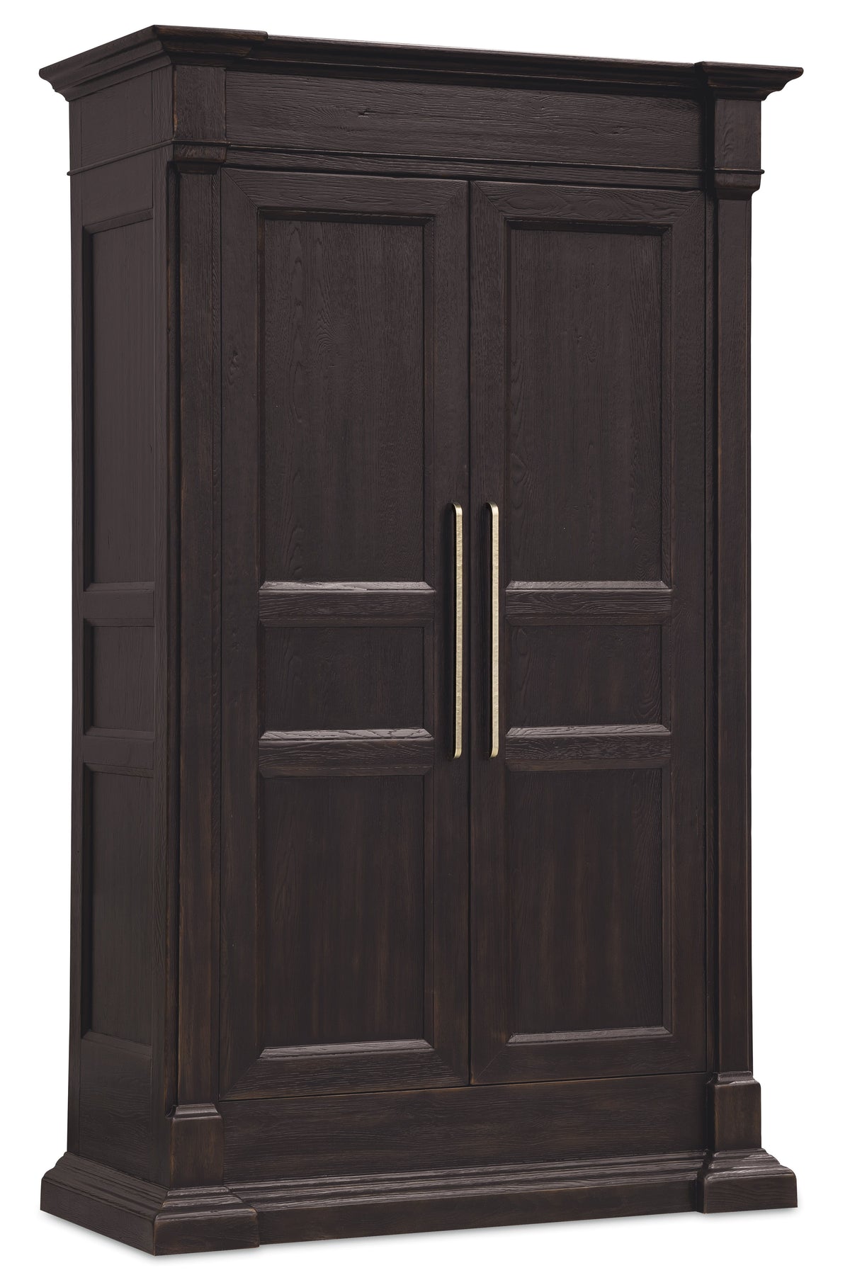 Driftwood Wardrobe Burnt Timber - Black by Hooker Furniture - View 1