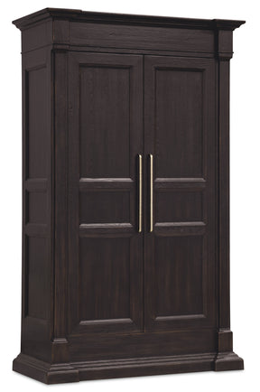 Driftwood Wardrobe Burnt Timber - Black by Hooker Furniture - View 1