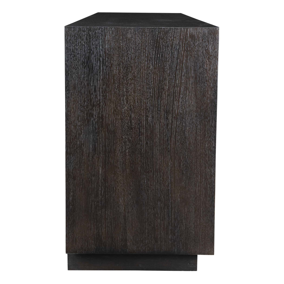 Faulkner 4 Door Cabinet - Black by Uttermost - View 4