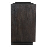 Faulkner 4 Door Cabinet - Black by Uttermost - View 4