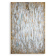 Bright Morning Abstract Art - Blue / Yellow by Uttermost - View 1