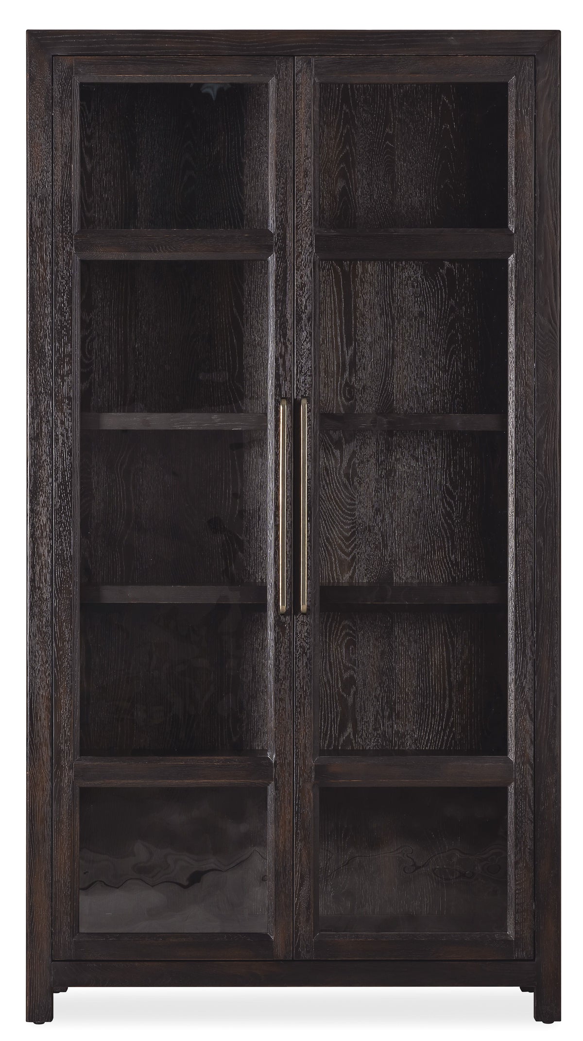 Driftwood Display Cabinet Burnt Timber - Black by Hooker Furniture - View 4