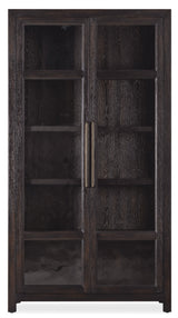 Driftwood Display Cabinet Burnt Timber - Black by Hooker Furniture - View 4