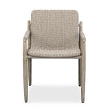Sumba Wicker Outdoor Dining Chair - Gray by Uttermost - View 1