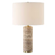 Cortado Travertine Table Lamp - Gray by Uttermost - View 1