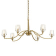Barcelona 6 Light Brass Chandelier - Gold by Uttermost - View 1