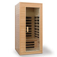 Hemlock One-Person Far Infrared Roof Embedded Sauna with Bluetooth & LED Lighting - sold by Home Elegance USA