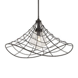 Whirlwind 1 Light Indoor-Outdoor Pendant Dark Bronze - Black by Uttermost - View 1