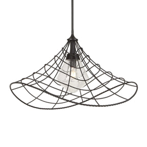 Whirlwind 1 Light Indoor-Outdoor Pendant Dark Bronze - Black by Uttermost - View 1