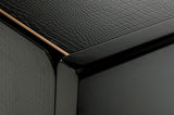 A&X Talin Modern Black Crocodile & Rosegold Buffet
