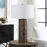 Malaga Brass Table Lamp - Bronze by Uttermost - View 3