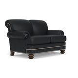 Bay Bridge Leather Loveseat, Nailhead Trim | Flexsteel