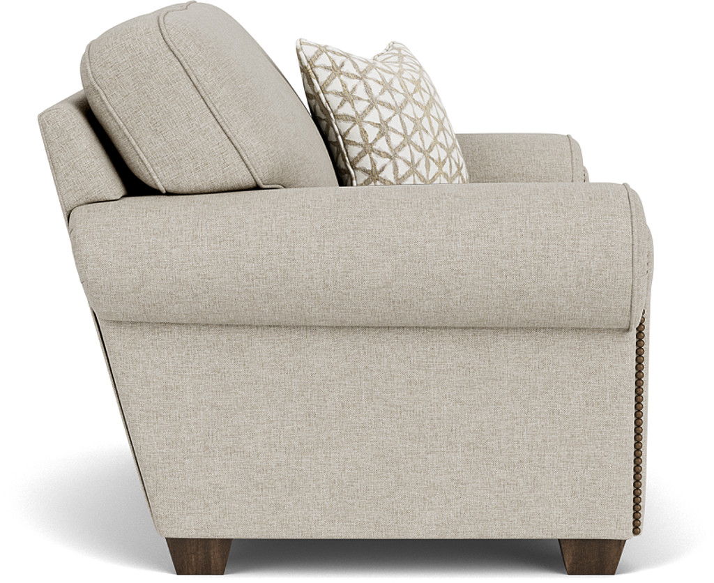 Carson Fabric Chair, Nailhead Trim | Flexsteel