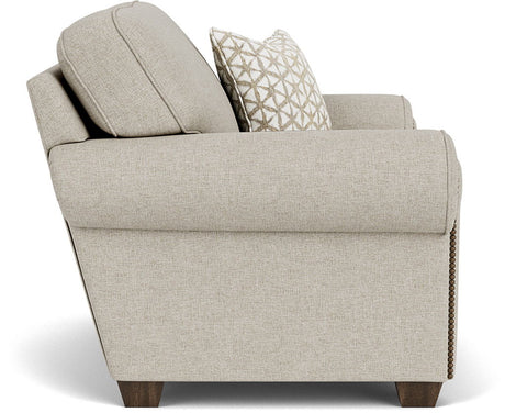 Carson Fabric Chair, Nailhead Trim | Flexsteel