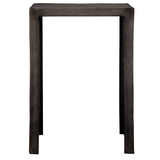 In The Groove Aluminum Accent Table - Black by Uttermost - View 1