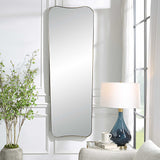 Belvoir Large Mirror Antique Brass - Yellow by Uttermost - View 3