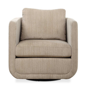Abound Swivel Chair Porcelain - Beige by Uttermost - View 1